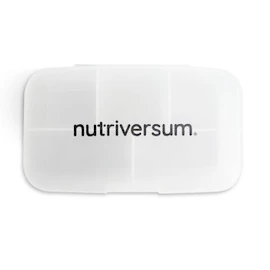 Pudełko na kapsułki i tabletki Nutriversum Pillbox White