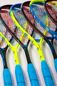 Rakieta do squasha Salming  Grit Powerlite Racket Blue/Yellow