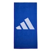 Ręcznik adidas  3Bar Towel Large Royal Blue