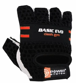 Rękawice fitness Power System Fitness Rukavice Basic Evo Červené