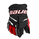 Rękawice hokejowe Bauer Supreme M3 Black/Red Junior 11 cali