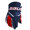 Rękawice hokejowe Bauer Supreme M3 Navy/Red/White Intermediate