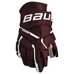 Rękawice hokejowe Bauer Supreme M5PRO Maroon Senior 15 cali