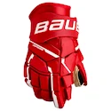 Rękawice hokejowe Bauer Supreme M5PRO Red Intermediate 12 cali