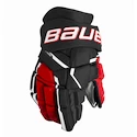 Rękawice hokejowe Bauer Supreme Mach Black/Red Senior 14 cali