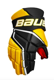 Rękawice hokejowe Bauer Vapor 3X Black/Gold Intermediate