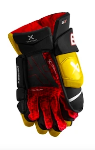 Rękawice hokejowe Bauer Vapor 3X Black/Gold Intermediate