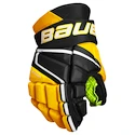 Rękawice hokejowe Bauer Vapor 3X Black/Gold Junior 11 cali