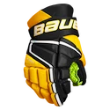 Rękawice hokejowe Bauer Vapor 3X Black/Gold Junior