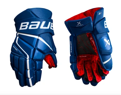 Rękawice hokejowe Bauer Vapor 3X Blue Intermediate