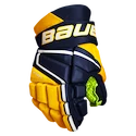 Rękawice hokejowe Bauer Vapor 3X Navy/Gold Junior 11 cali