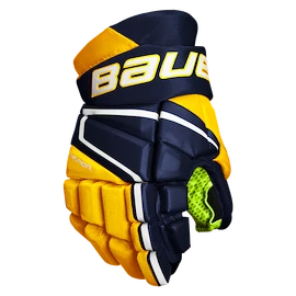 Rękawice hokejowe Bauer Vapor 3X Navy/Gold Junior