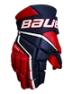 Rękawice hokejowe Bauer Vapor 3X Navy/Red/White Senior