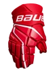 Rękawice hokejowe Bauer Vapor 3X Red Senior