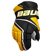 Rękawice hokejowe Bauer Vapor Hyperlite Black/Gold Intermediate 12 cali