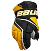 Rękawice hokejowe Bauer Vapor Hyperlite Black/Gold Senior 15 cali