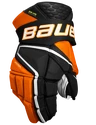 Rękawice hokejowe Bauer Vapor Hyperlite Black/Orange Intermediate