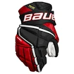 Rękawice hokejowe Bauer Vapor Hyperlite Black/Red Senior 15 cali