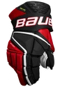 Rękawice hokejowe Bauer Vapor Hyperlite Black/Red Senior