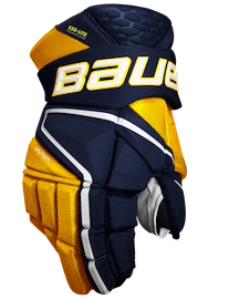 Rękawice hokejowe Bauer Vapor Hyperlite Navy/Gold Intermediate