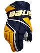 Rękawice hokejowe Bauer Vapor Hyperlite Navy/Gold Senior 15 cali