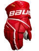 Rękawice hokejowe Bauer Vapor Hyperlite Red Senior