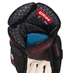 Rękawice hokejowe CCM JetSpeed FT6 Black/Red Senior