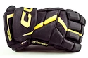 Rękawice hokejowe CCM JetSpeed FT6 Black/Sunflower Junior