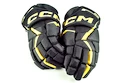 Rękawice hokejowe CCM JetSpeed FT6 Black/Sunflower Junior