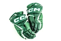 Rękawice hokejowe CCM JetSpeed FT6 Dark Green/White Junior 11 cali