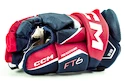 Rękawice hokejowe CCM JetSpeed FT6 Navy/Red/White Senior