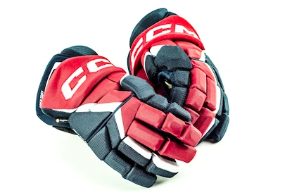 Rękawice hokejowe CCM JetSpeed FT6 Navy/Red/White Senior