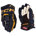 Rękawice hokejowe CCM JetSpeed FT6 Navy/Sunflower Junior