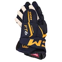 Rękawice hokejowe CCM JetSpeed FT6 Navy/Sunflower Junior