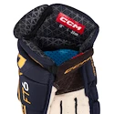 Rękawice hokejowe CCM JetSpeed FT6 Navy/Sunflower Junior