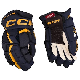 Rękawice hokejowe CCM JetSpeed FT6 Navy/Sunflower Senior