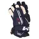 Rękawice hokejowe CCM JetSpeed FT6 Navy/White Junior