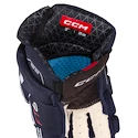 Rękawice hokejowe CCM JetSpeed FT6 Navy/White Junior