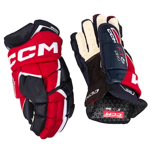 Rękawice hokejowe CCM JetSpeed FT6 Pro Navy/Red/White Junior