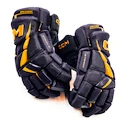 Rękawice hokejowe CCM JetSpeed FT6 Pro Navy/Sunflower Junior 12 cali