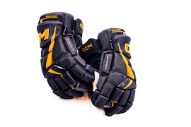 Rękawice hokejowe CCM JetSpeed FT6 Pro Navy/Sunflower Junior