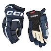 Rękawice hokejowe CCM JetSpeed FT6 Pro Navy/White Junior