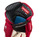 Rękawice hokejowe CCM JetSpeed FT6 Red/White Junior