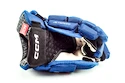 Rękawice hokejowe CCM JetSpeed FT6 Royal/White Junior