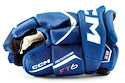 Rękawice hokejowe CCM JetSpeed FT6 Royal/White Junior