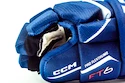 Rękawice hokejowe CCM JetSpeed FT6 Royal/White Senior