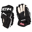 Rękawice hokejowe CCM JetSpeed FT680 Black/White Junior