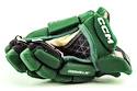 Rękawice hokejowe CCM JetSpeed FT680 Dark Green/White Junior