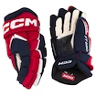 Rękawice hokejowe CCM JetSpeed FT680 Navy/Red/White Senior