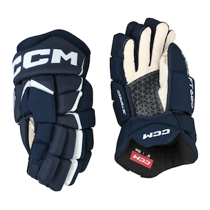 Rękawice hokejowe CCM JetSpeed FT680 Navy/White Senior